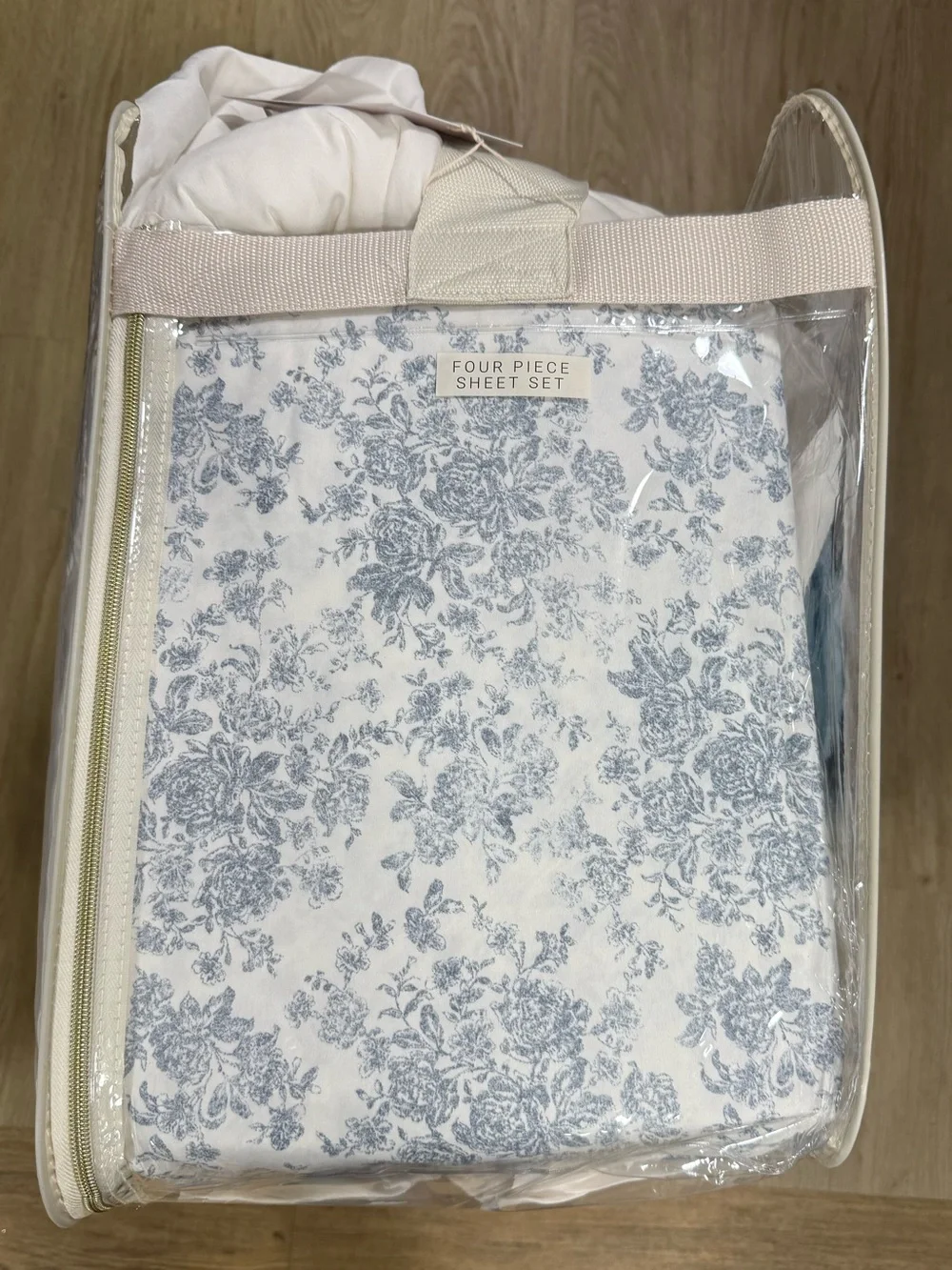 Rachel Zoe Blue and White Comforter Set
